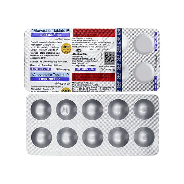 Lipikind 80 Tablet