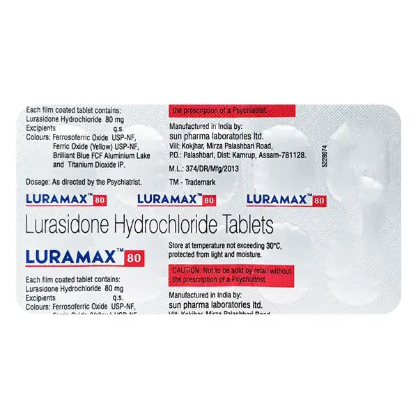 Luramax 80mg Tablet