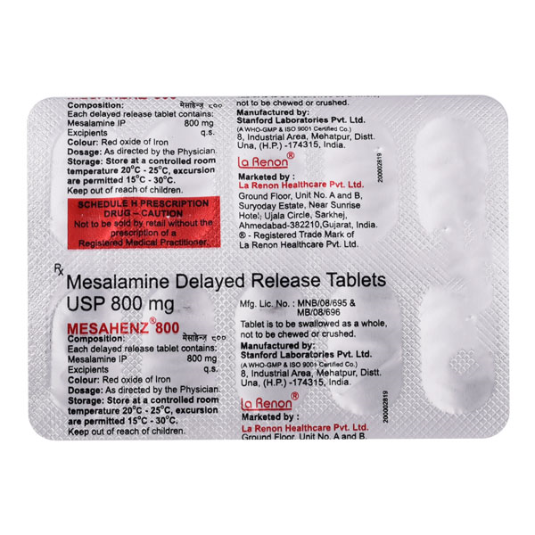 Mesahenz 800 Tablet