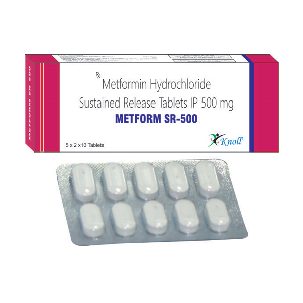 Metform 500mg Tablet SR