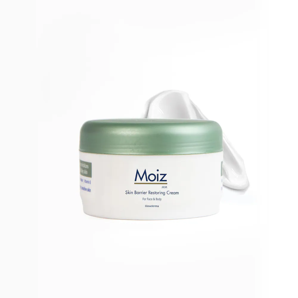 Moiz MM Skin Barrier Restoring Cream with Shea Butter & Vitamin E | For Dry to Very Dry, Sensitive Skin