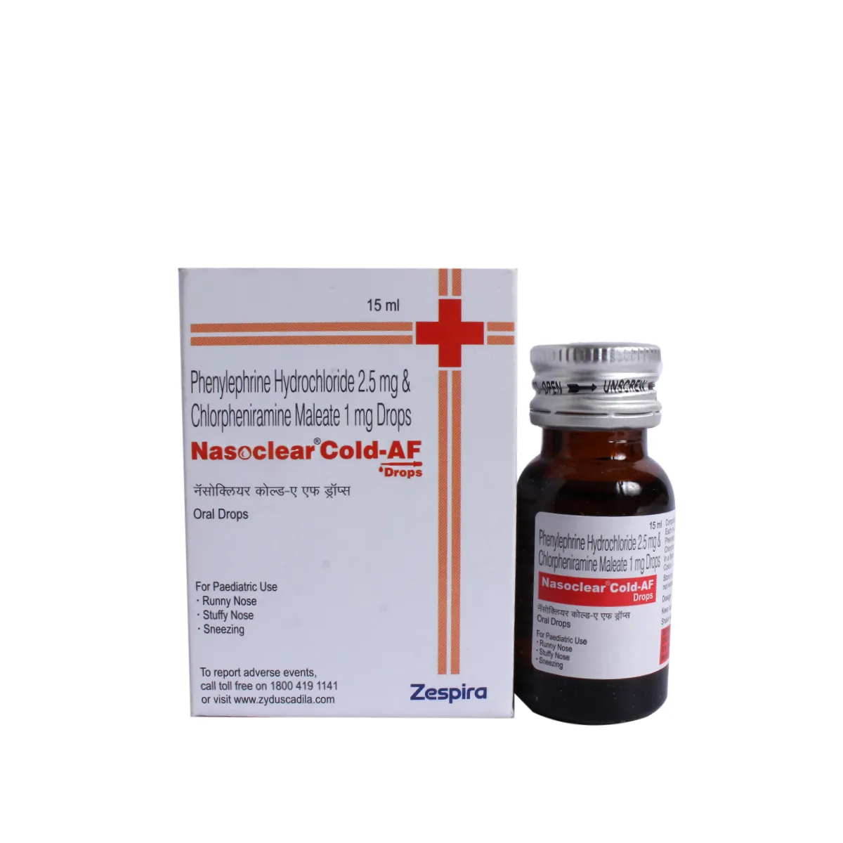 Nasoclear Cold-AF Oral Drops