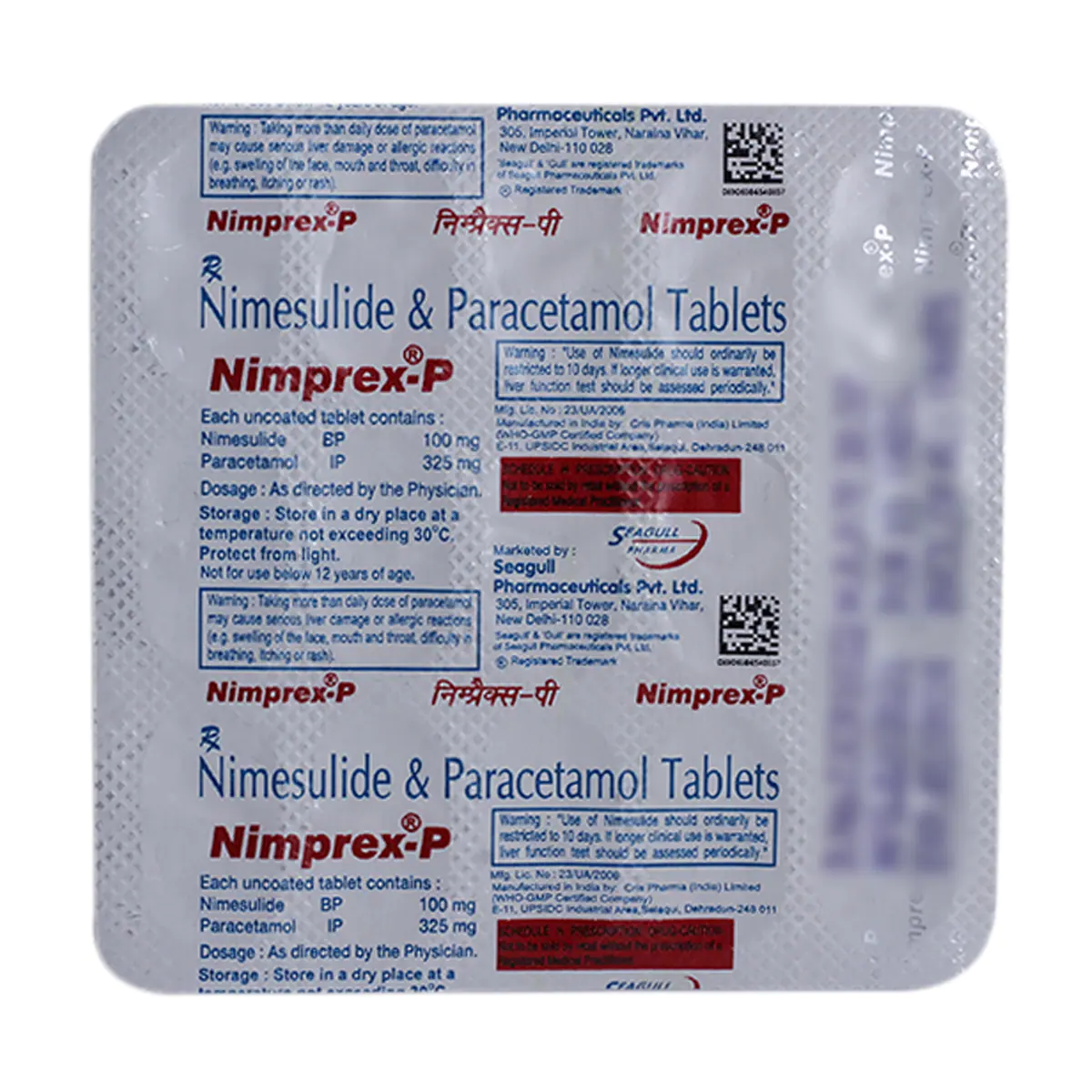 Nimprex P Tablet