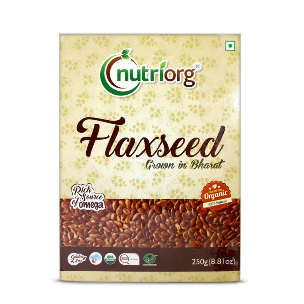 Nutriorg Certified Organic Flaxseed