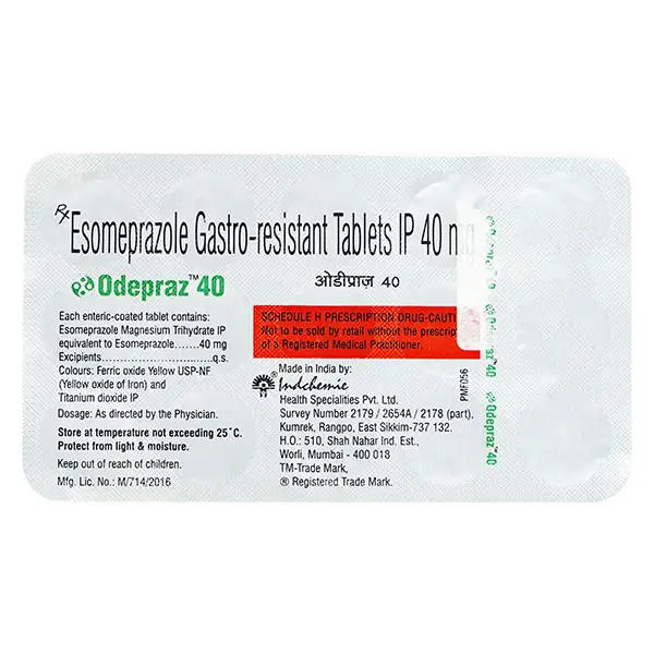 Odepraz 40mg Tablet