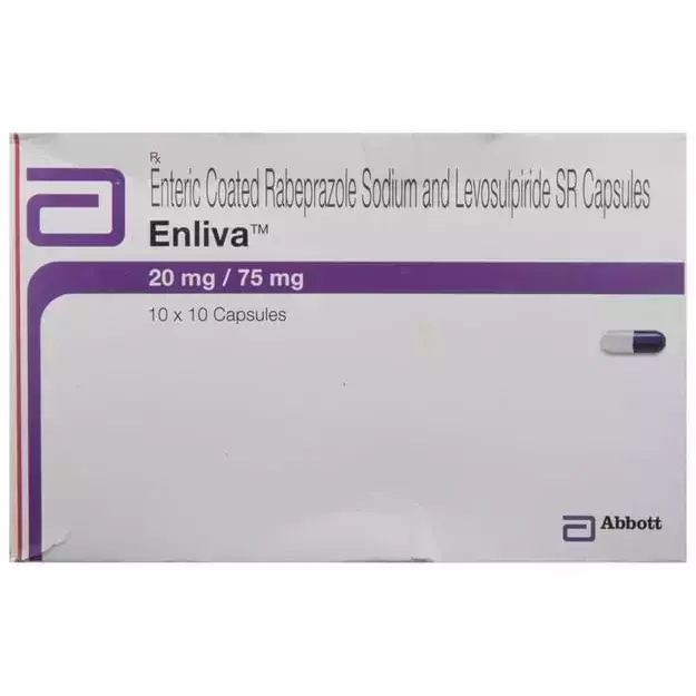 Enliva 20mg/75mg Capsule SR