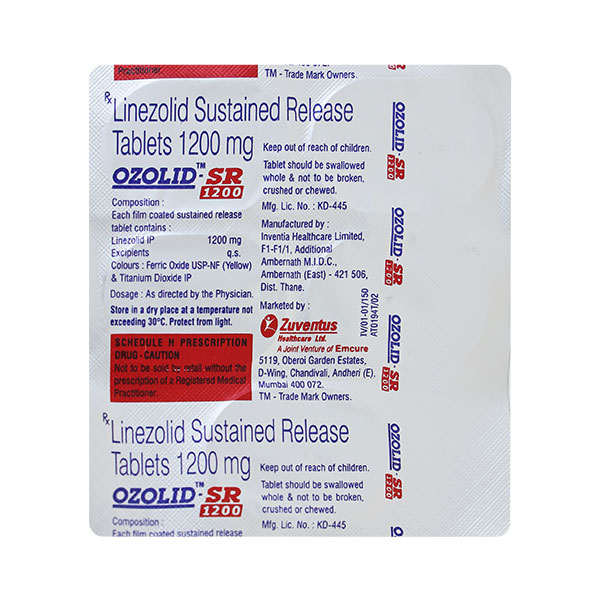 Ozolid 1200mg Tablet SR