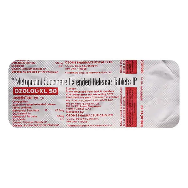 Ozolol 50mg Tablet XL