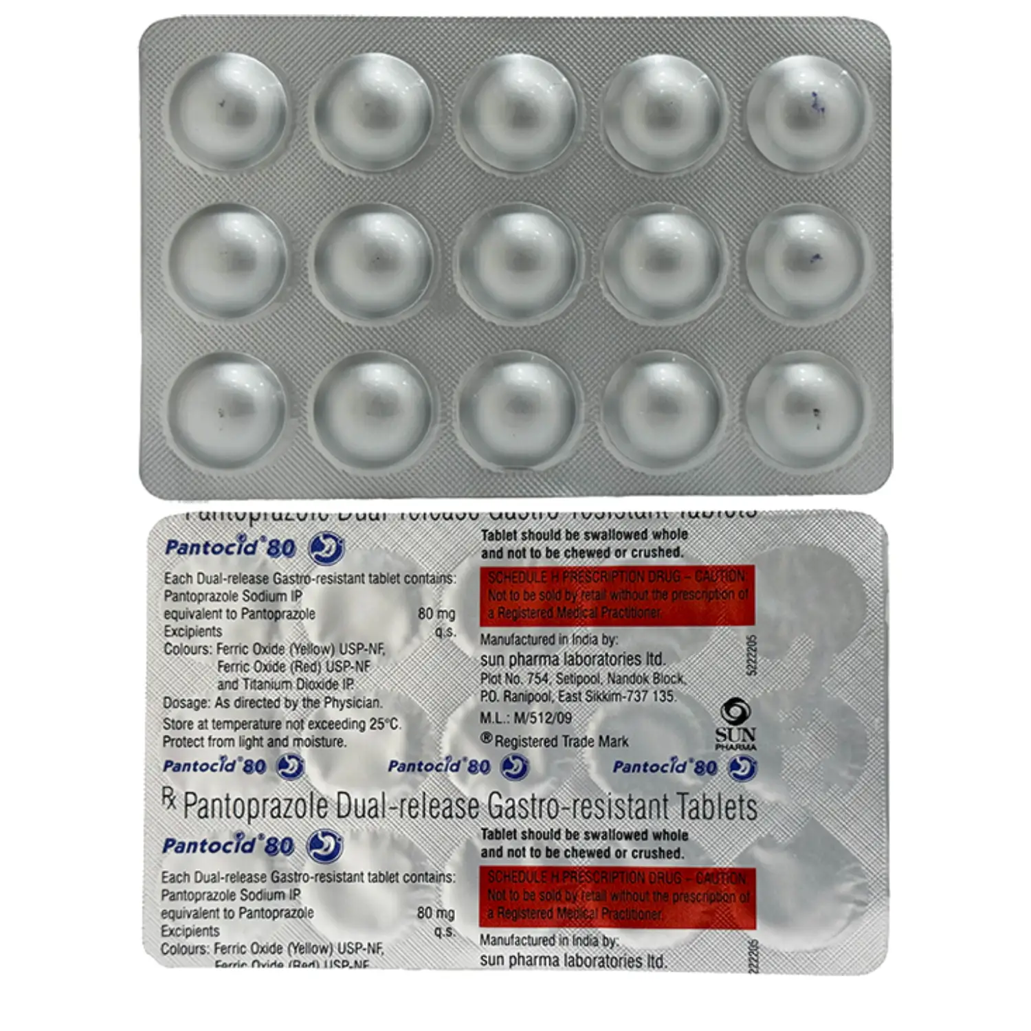 Pantocid 80 Dual-Release Tablet