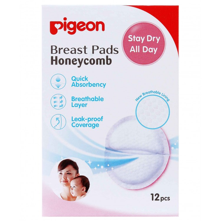 Pigeon Breast Pads Honeycomb (12 Pcs)