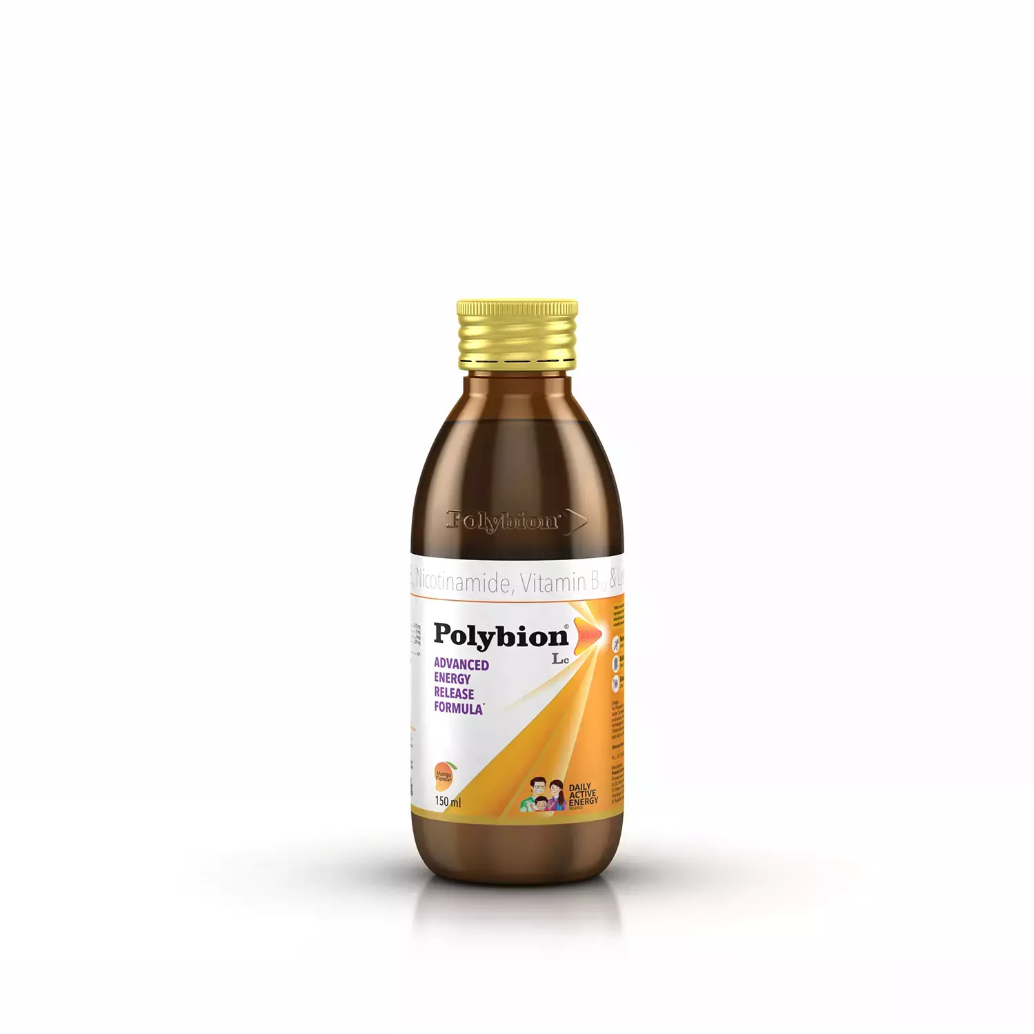 Polybion Lc Syrup Mango 150ml