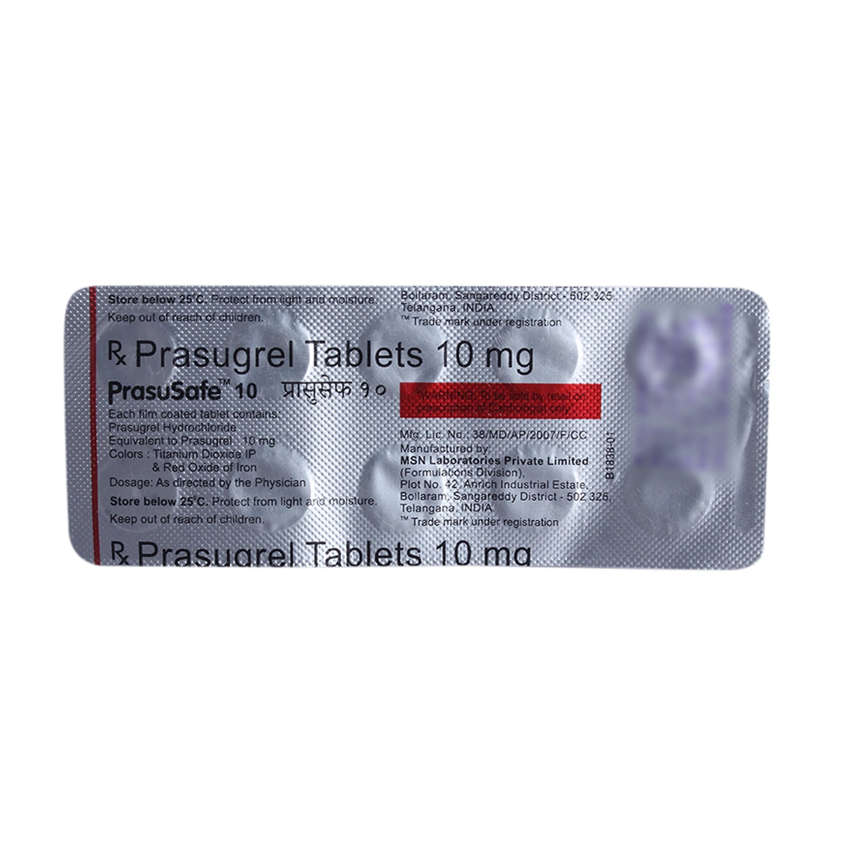 Prasusafe 10 Tablet