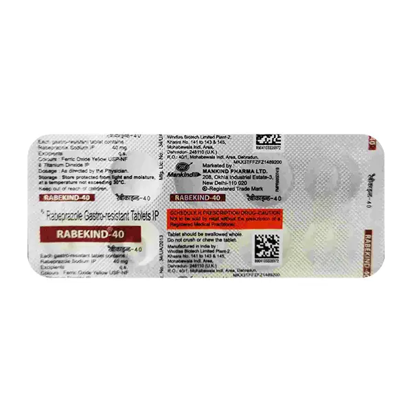 Rabekind 40mg Tablet