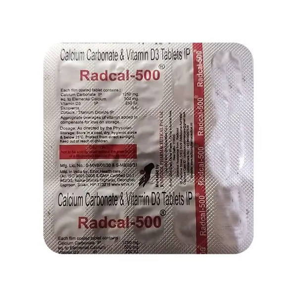 Radcal 500mg Tablet