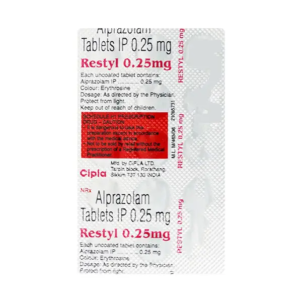 Restyl 0.25mg Tablet