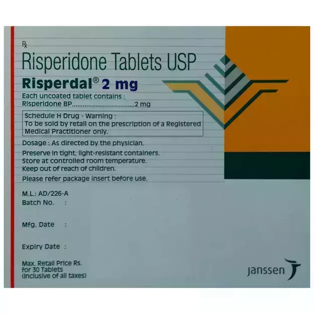 Risperdal 2mg Tablet