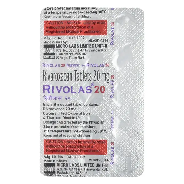 Rivolas 20 Tablet