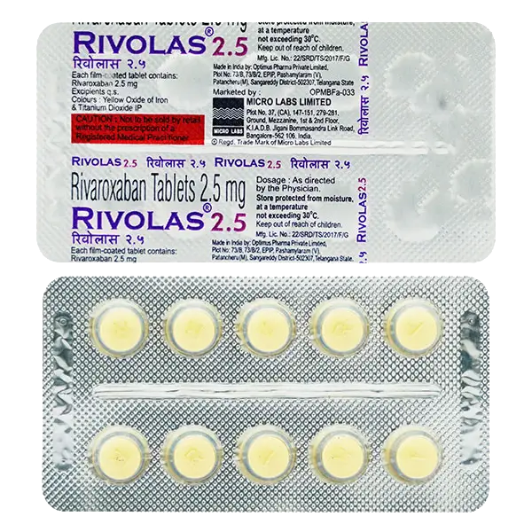 Rivolas 2.5mg Tablet