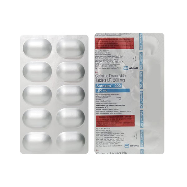 Safexim 200 Tablet DT