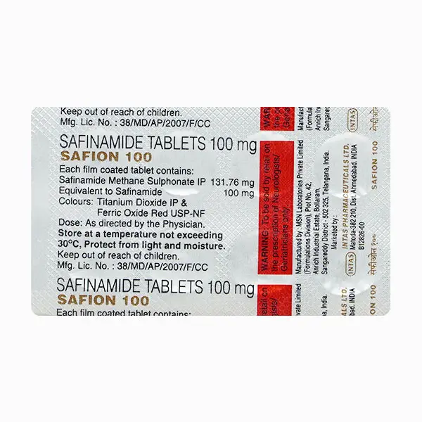 Safion 100mg Tablet