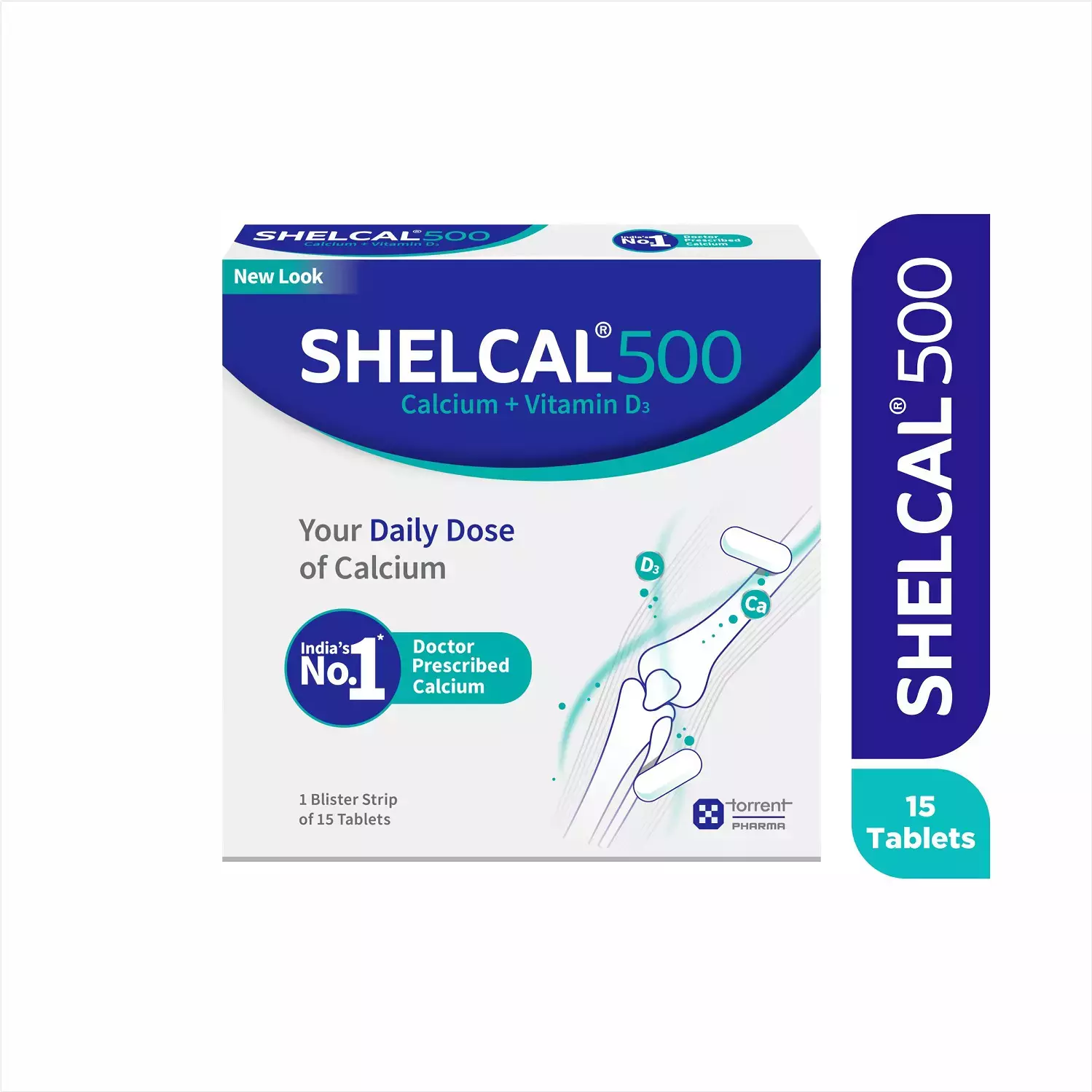 Shelcal 500 Calcium+Vitamin D3 Tablet