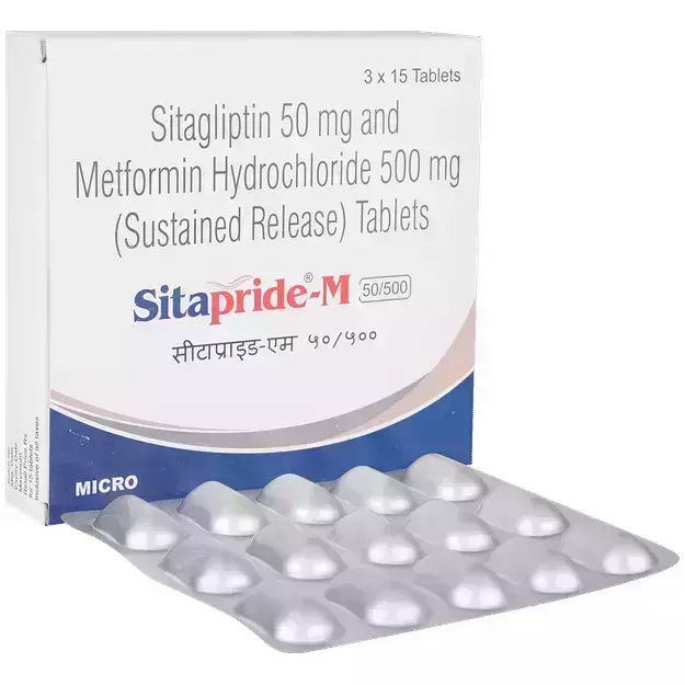 Sitapride-M 50mg/500mg Tablet PR