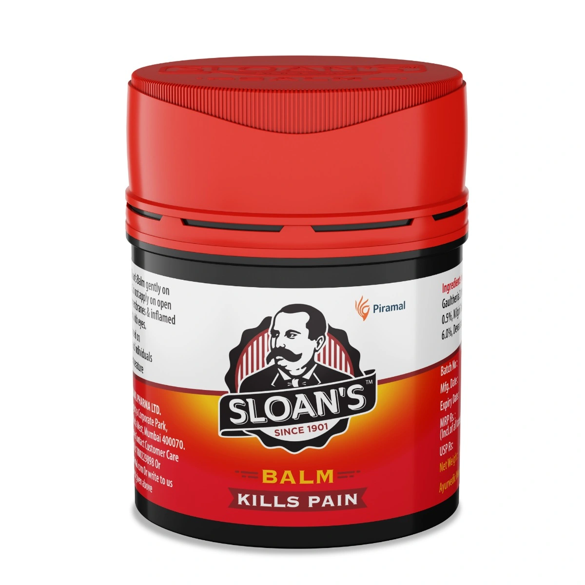 Sloan's Balm for Neck, Back, Knee & Muscular Pain