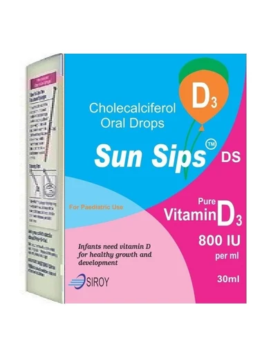 Sun Sips 800IU Oral Drops