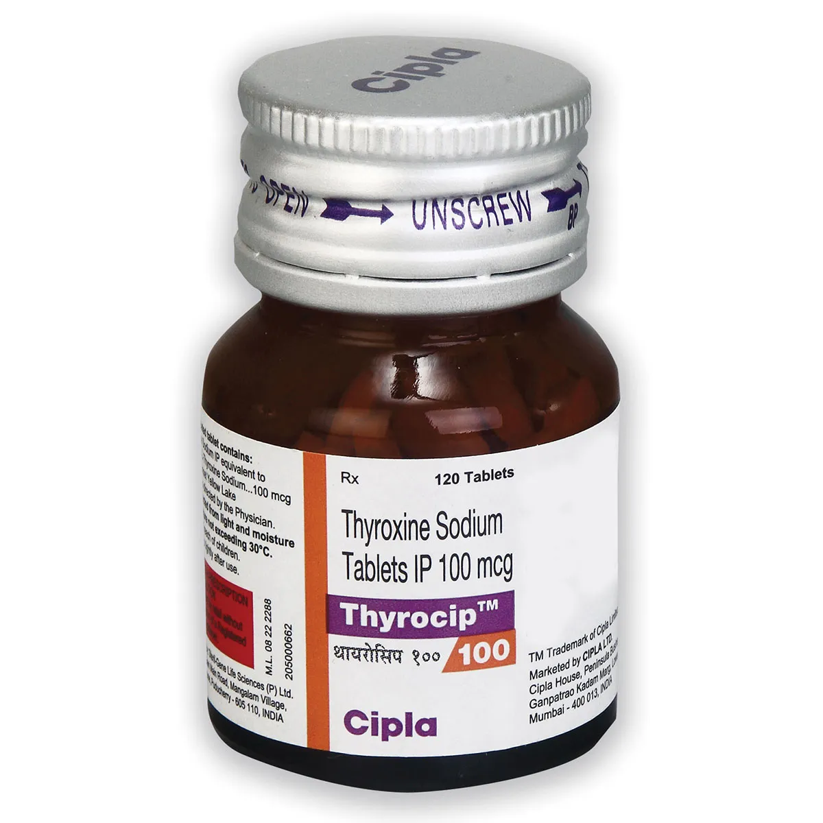 Thyrocip 100 Tablet