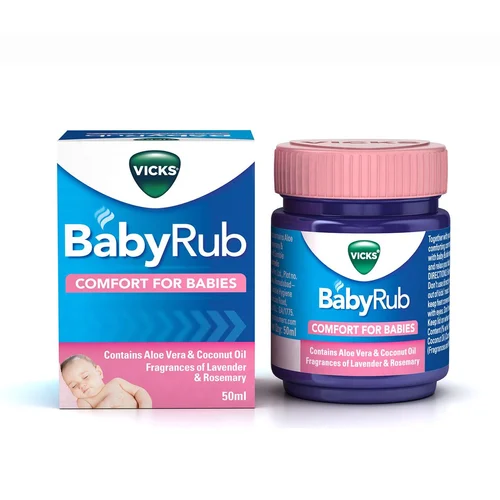 Vicks BabyRub Balm | For 3 Months & Above