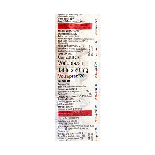 Voltapraz 20mg Tablet