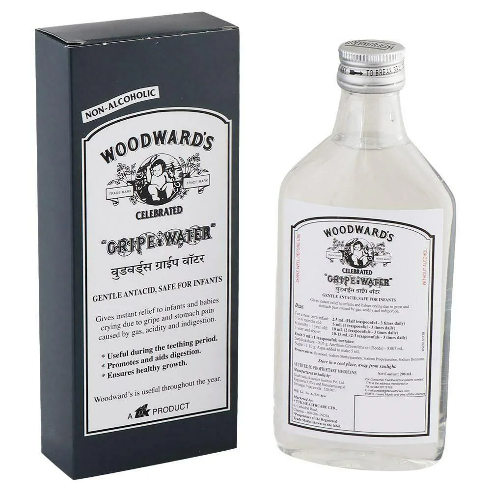 Woodward's Gripe Water | Gentle Antacid for Infants