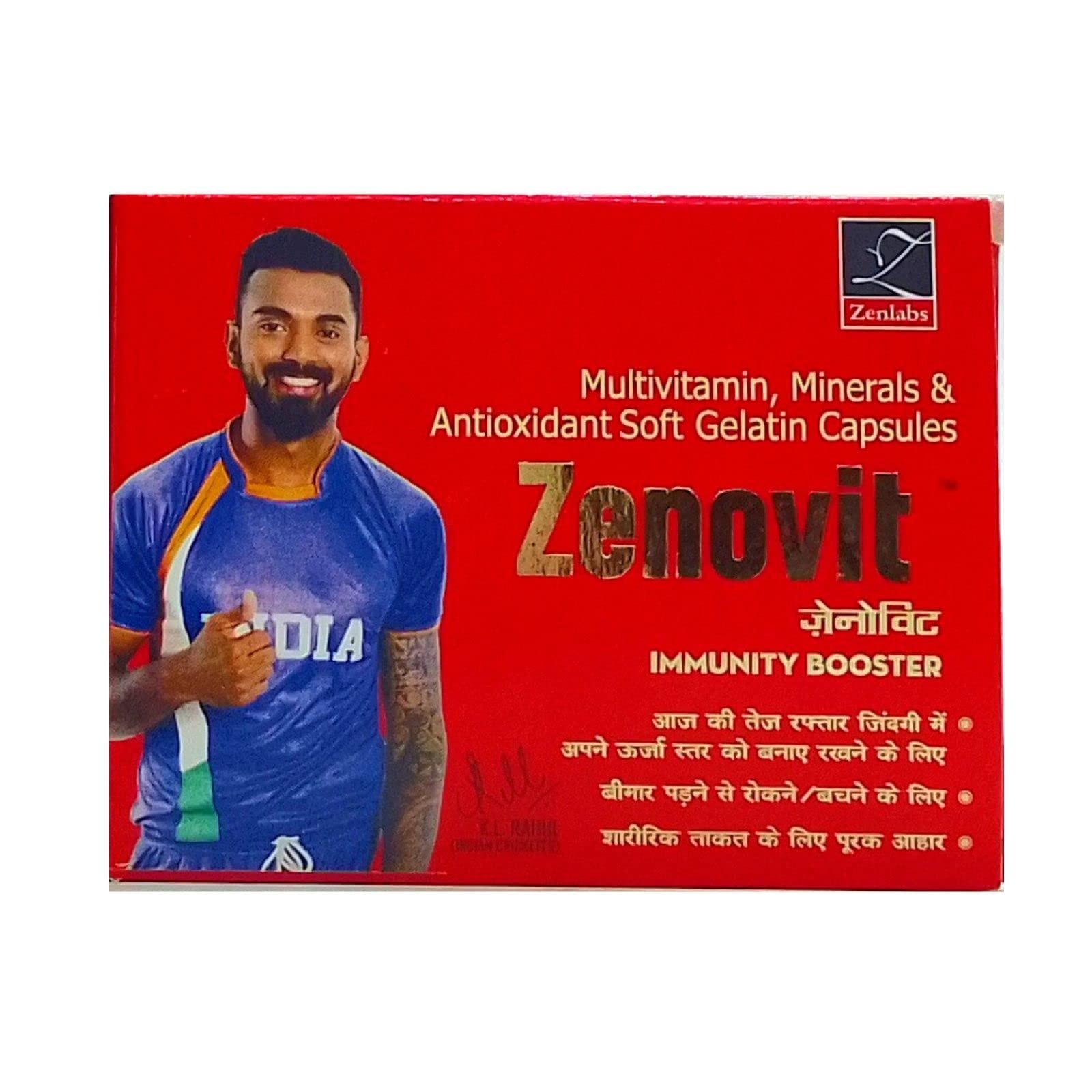 Zenovit Multivitamin, Mineral & Antioxidant Soft Gelatin Capsule