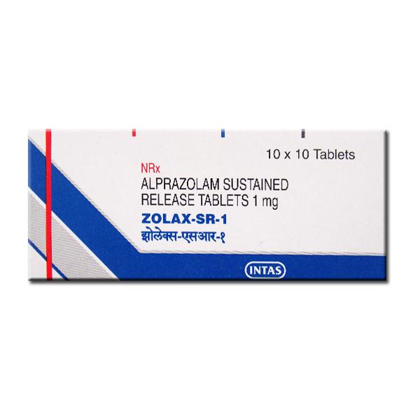 Zolax 1mg Tablet SR