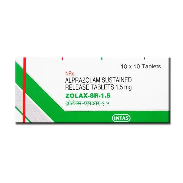 Zolax 1.5mg Tablet SR