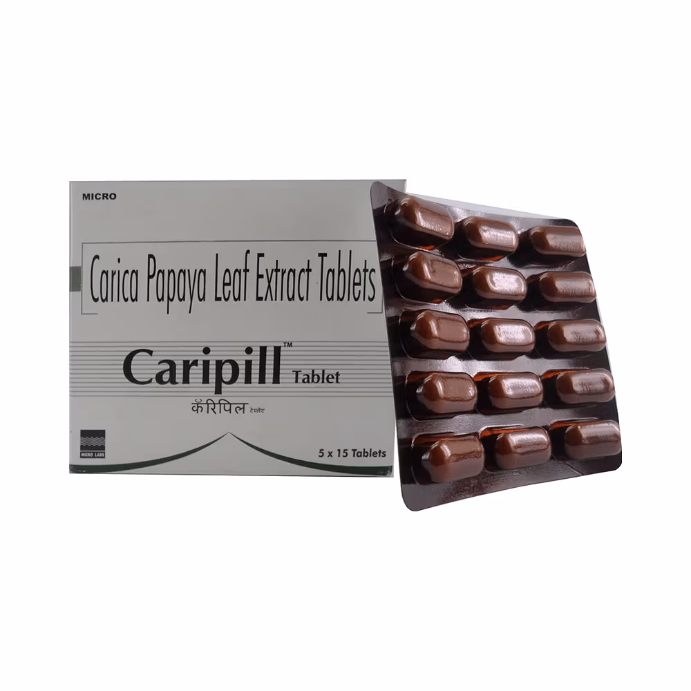 Caripill Carica Papaya Leaf Extract Tablet