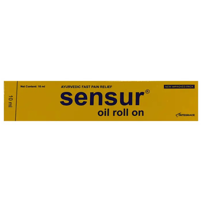 Sensur Ayurvedic Rub Ointment for Fast Pain Relief 10gm