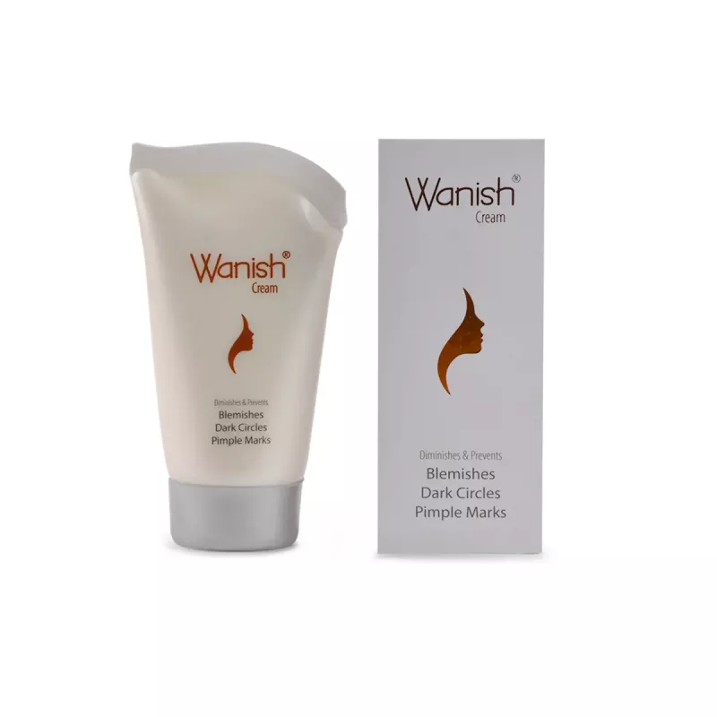 Wanish Cream | Diminishes & Prevents Blemishes, Dark Circles & Pimple Marks 50gm