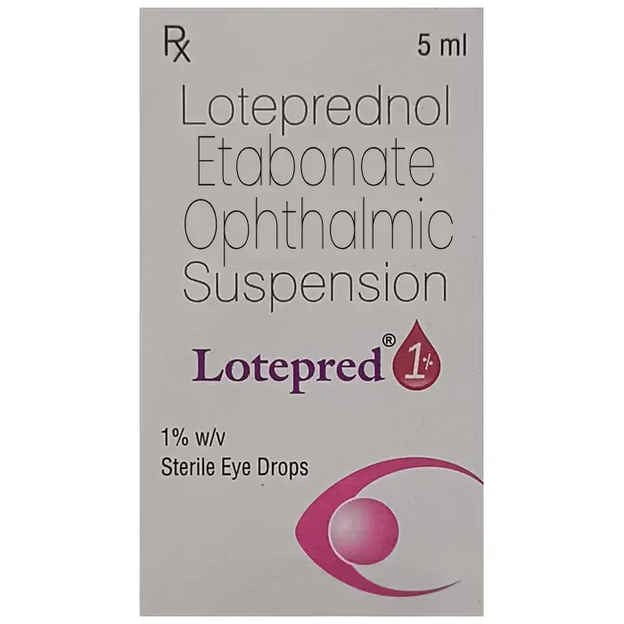 Lotepred 1% Ophthalmic Suspension