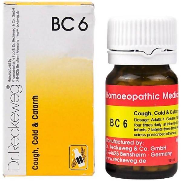 Dr. Reckeweg Bio-Combination 6 (BC 6) Tablet