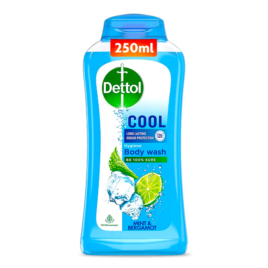 Dettol Cool Bodywash & Shower Gel | pH Balanced & Soap Free