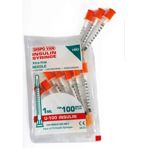 Dispovan U-100 Insulin Syringe Unitpack