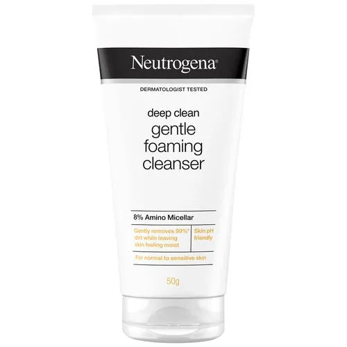 Neutrogena Deep Clean Gentle Foaming Cleanser | For Normal to Sensitive Skin