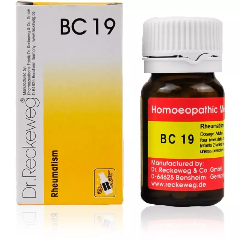 Dr. Reckeweg Bio-Combination 19 (BC 19) Tablet