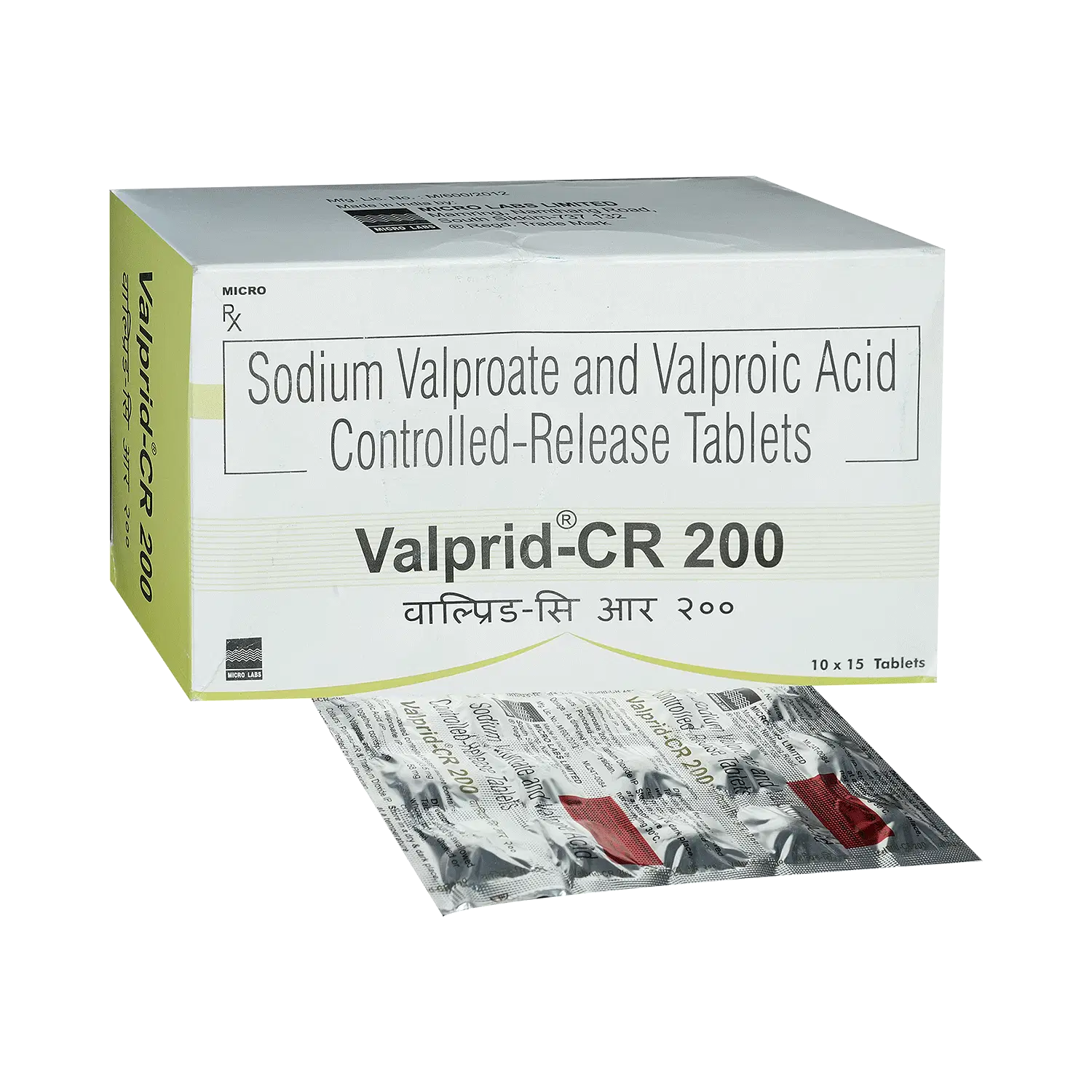 Valprid CR 200 Tablet