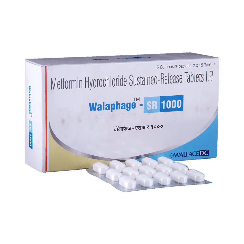 Walaphage SR 1000 Tablet