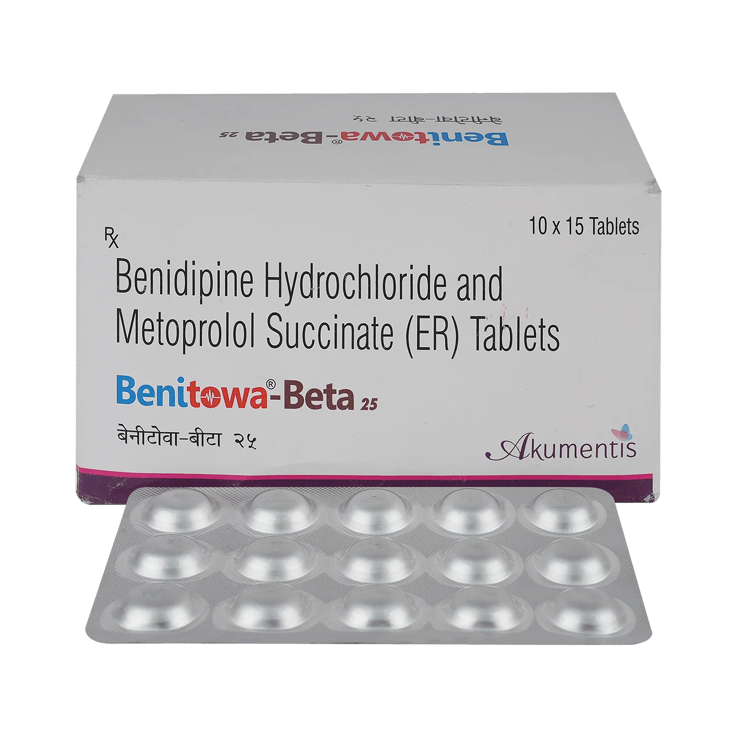 Benitowa-Beta 4mg/25mg Tablet ER