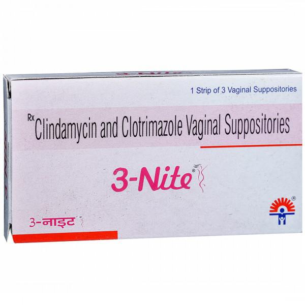 3 Nite Vaginal Suppository