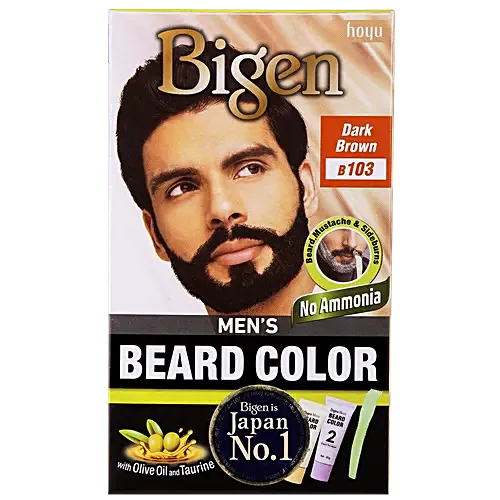 Bigen Men's Beard Color B103 Dark Brown