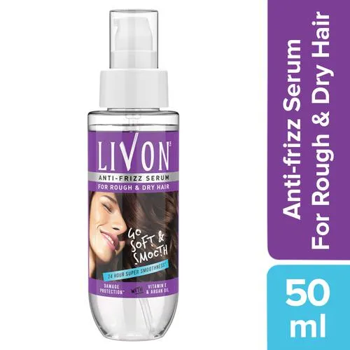 Livon Anti-Frizz Serum | Hair Care for Rough & Dry Hair